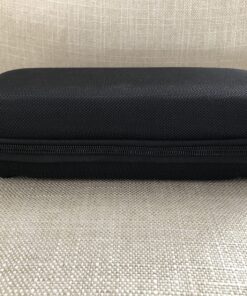 Deruitu Switch Carrying Case Compatible with Nintendo Switch/Switch OLED - Fit AC Charger Adapter - with 20 Game Cartridges Hard Shell Travel Switch Pouch for Console & Accessories Black 67 81YM3IP63L