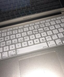 MOSISO Compatible with MacBook Air 13 inch Case (Models: A1369 & A1466, Older Version 2010-2017 Release), Plastic Pattern Hard Shell Case & Keyboard Cover & Screen Protector, White Marble 77 81YNSjsmeaL