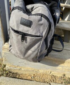 Matein Travel Laptop Backpack, Business Anti Theft Slim Durable Laptops Backpack with USB Charging Port, Water Resistant College School Computer Bag Gifts for Men & Women Fits 15.6 Inch Notebook, Grey Austere Grey 56 81YNY0rBR L