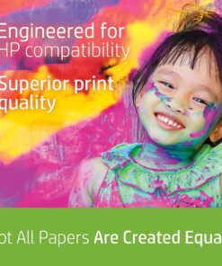 HP Paper Printer | 8.5 x 11 Paper | Premium 32 lb | 1 Ream - 500 Sheets | 100 Bright | Made in USA - FSC Certified | 113100R 1 Ream | 500 Sheets Premium32 23 81YOGIUuZwL