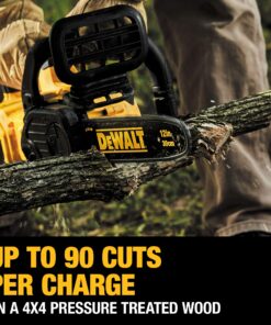 DEWALT 20V MAX* XR Chainsaw, 12-Inch, Tool Only (DCCS620B) Chainsaw Bare Tool Only 30 81YOnkX148L