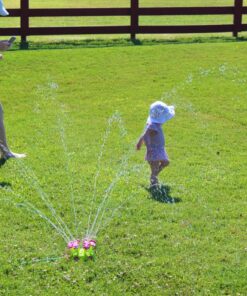 Melissa & Doug Sunny Patch Pretty Petals Flower Sprinkler Toy With Hose Attachment 31 81YPFYs8WvL