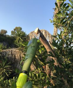 Sun Joe SWJ800E 8-Inch 6.5-Amp Telescoping Electric Pole Chain Saw with Automatic Chain Lubrication System Pole Saw 8-Inch Bar/Chain 8.7' Max. Extension 54 81YPXsYJaL