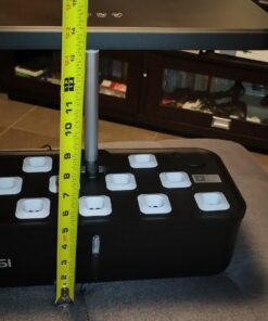 Indoor Garden Hydroponics Growing System, DUESI Upgrade 12 Pods Plant Germination Herb Kit with LED Grow Light, Hydrophonic Planter Grower Harvest Vegetable Lettuce for Hydroponic Gardeners (12 Pods) 42 81YQPmIx0OL