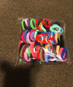 Lolitarcrafts 90pcs 8mm Mix Colors Womens Girls Elastic Hair Ties Bands Rope Ponytail Holders Headband Scrunchie Hair Accessories 5 81YScFEa4CL