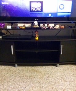 Ameriwood Home Carson TV Stand for TVs up to 50", Espresso 50" TV 56 81YSg1bMR L