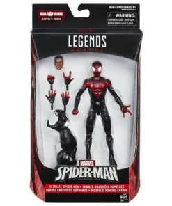 Marvel Spider-Man 6-inch Legends Series Ultimate Spider-Men: Miles Morales 23 81YSz9pSa4L