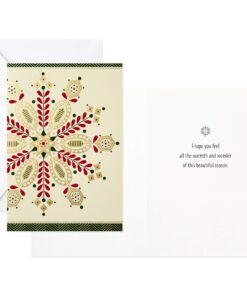 Hallmark Image Arts Boxed Christmas Cards Assortment, Elegant Icons (4 Designs, 24 Cards with Envelopes) Elegant Icons Holiday Assortment 28 81YUA0Rx5L