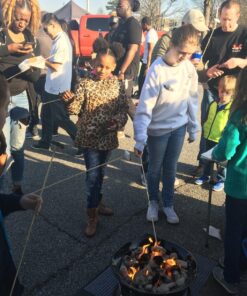 MalloMe Bamboo Skewers 30 Inch 100 pcs Marshmallow Roasting Sticks - 5mm Thick Long Wooden Heavy Duty - Hot Dog Smores Apple Candy Sticks Shish Wood Kabob Skewers for Grilling Fire Pit BBQ Appetizers 35 81YUQG6FxfL