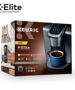 Keurig K-Elite Single-Serve K-Cup Pod Coffee Maker, Brushed Silver 40 81YUsLjVWyL