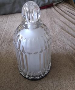 DOUDING Aroma Glass Diffuser for Essential Oil, Cool Mist Glass Humidifier with 7 LED Color Changing Light, Auto-Off Safety for Home Office Spa, 120ml(Black Base) Black Base 60 81YWriBb5RL