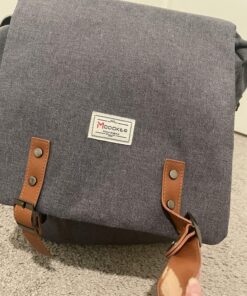 Modoker Vintage Laptop Backpack for Women Men,Travel Backpacks with USB Charging Port Fashion Backpack Fits 15.6Inch Notebook, Grey 33 81YY8gqZQnL