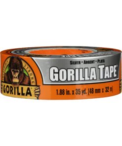 Gorilla Tape, Silver Duct Tape, 1.88" x 35 yd, Silver, (Pack of 1) 1 - Pack 15 81YZVWuhS9S