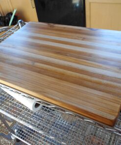 TeakHaus Edge Grain Carving Board w/Hand Grip (Rectangle) | 24" x 18" x 1.5" 24 x 18 x 1.5 Without Juice Groove 35 81YZyLkXhLL
