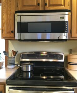 Sharp R-1514 1-1/2-Cubic-Foot 1000-Watt Over-the-Range Microwave, Stainless 7 81YZzxAdqkL