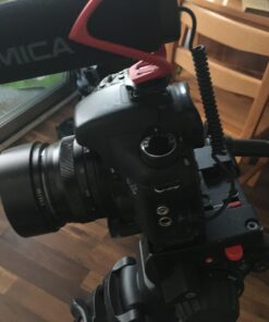 comica CVM-V30 LITE Video Microphone,Super-Cardioid Condenser On-Camera Shotgun Microphone for Canon Nikon Sony Panasonic DSLR Cameras,Mic for iPhone Android Smartphone with 3.5mm Jack(Red) Red 30 81YdqkCGKTL