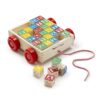 Melissa & Doug Classic ABC Wooden Block Cart Educational Toy With 30 1-Inch Solid ABC Wood Blocks For Toddlers Ages 2+ 36 81YfEPIFKTL