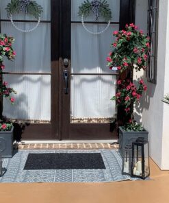 Nearly Natural 5228 Mini Bougainvillea Topiary Beauty, 5-Feet,9" x 9" x 62.5" , Green Plant 27 81YhzdYbAqL