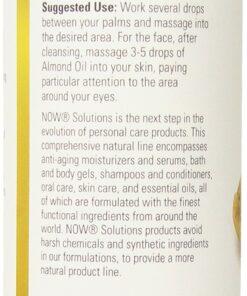 Now Foods Almond Oil, 16 Fl Oz (Pack of 2) 16 Fl Oz (Pack of 2) 8 81YjvaX6E1L