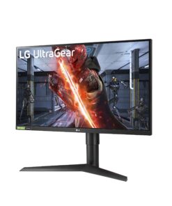 Alternative view of LG UltraGear QHD 27-Inch Gaming Monitor 27GL83A-B - IPS 1ms (GtG), with HDR 10 Compatibility, NVIDIA G-SYNC, and AMD FreeSync, 144Hz, Black