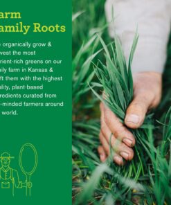 Amazing Grass Wheat Grass Powder: 100% Whole-Leaf Wheat Grass Powder for Energy, Detox & Immunity Support, Chlorophyll Providing Greens, 60 Servings 60 Servings (Pack of 1) 10 81YlIqsA6WL