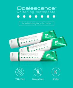 Alternative view of Opalescence Whitening Toothpaste Original Formula (Pack of 3) - Oral Care, Mint Flavor, Gluten Free - 4.7 Ounce - TP-5166-3 4.7 Ounce (Pack of 3)