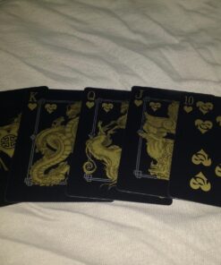 Mythical Creatures - Black Silver & Gold Edition Playing Cards by Gent Supply 47 81Ymws8neOL
