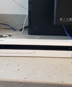 Doxie Go SE - The Intuitive Portable Document Scanner with Rechargeable Battery and Easy Software for Home, Office, or Work from Home Battery Sheetfed 49 81Ys k3zCeL