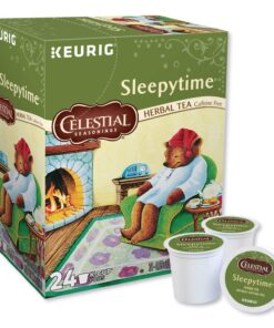 Celestial Seasonings Sleepytime Herbal Tea, Single-Serve Keurig K-Cup Pods, 24 Count 24 Count (Pack of 1) 14 81YuO61e3RL