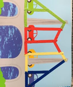 Melissa & Doug Tape Activity Book: 4 Rolls of Easy-Tear Tape and 20 Reusable Scenes 31 81YuoUJ5SiL