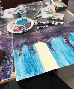 Castle Art Supplies 12 x 12ml Acrylic Paint Set | Value Beginner Set for Starters or Adult Artists | Quality Intense Colors | Smooth to Use on Range of Surfaces | In Neat Presentation Box 12 Count (Pack of 1) 34 81YvwShR6KL