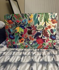 May Chen Compatible with New MacBook Air 13 inch Case 2021, 2020 2019 2018 Release Model: M1 A2337 A2179 A1932, Floral Leaves Garden Rainbow Hard Shell Case for New Mac Air 13 & Retina Dispaly Bright Colorful Flowers 35 81Yw7fsStPL 5