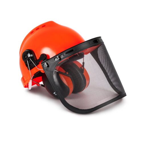 TR Industrial Forestry Safety Helmet and Hearing Protection System (Orange) Orange