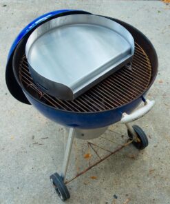 Little Griddle KQ-17-R Stainless Steel Outdoor BBQ Griddle, 17 x 14, For Charcoal Kettle and Kamado Grills, Fun to Use, Easy to Clean 49 81Yy 2HzK0L