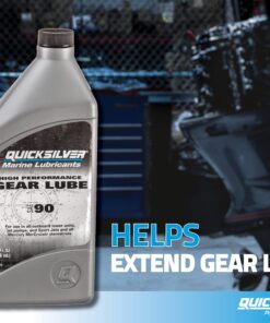Quicksilver 858064Q01 SAE 90 High Performance Gear Lube , 32 oz 1-Quart 12 81YykuNLjEL