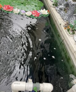 Airmax Pond Dye 4X Concentrate for Outdoor Ponds & Lakes, Natural Pond Colorant & Water Beauty Enhancer, Block Ultraviolet Rays, Fish, Bird & Livestock Safe, Easy Liquid Application, 1 Quart Twilight Blue - 1 Quart 30 81Yzc5QlcAL 3