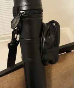 Casemaster Q-Vault Supreme Billiard/Pool Cue Hard Case, Holds 1 Complete 2-Piece Cue (1 Butt/1 Shaft), Black 50 81Z m6KOdLL