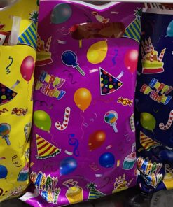 Plastic Party Favor Bags Assorted Colors 48 pcs (Balloon) Multicolor 32 81Z0ZTnk3IL