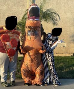 Rubie's Adult The Original Inflatable T-REX Dinosaur Costume, T-Rex, Standard 38 81Z44ynNEML