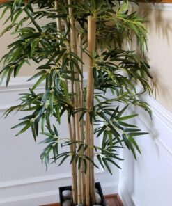 Nearly Natural 5179 5ft. Bambusa Bamboo Silk Tree, 60in. , Green 60 in 39 81Z5fGvQ4XL