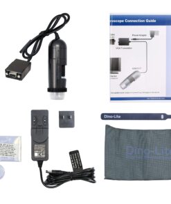 Dino-Lite VGA Digital Microscope AM4116ZTL – 800 x 600 Resolution, 10x - 90x Optical Magnification, Polarized Light, Long Working Distance 14 81Z6X835YEL