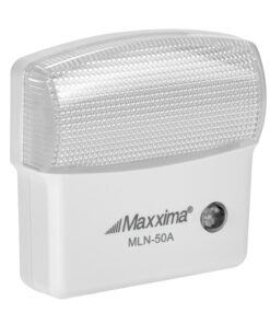 Maxxima LED Night Light with Dusk to Dawn Sensor - Featuring 25 Lumens, Plug In, Ideal for Bedrooms, Bathrooms, Basements, Hallways, and Senior Living, Amber Light - 2 Pack Amber - 2 Pack 16 81Z6nGLtLKL