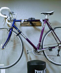 Ibera Bike Wall mount - Horizontal Indoor Bike Rack for 1 Bicycle I Bike rack garage - Keep you Bike Safe & Secure and save Space with Bike hangers for garage, bike hooks for garage wall, bike hanger Bike Hanger - 1 Pack 42 81ZG5 ZbbBL