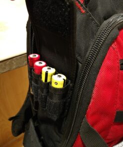 1 Aplus Nylon Case Pouch Holder Bag Storage for 4 x 18650 Battery Belt Holster – Strap Style (Batteries NOT Included) (Fits Samsung 25r, LG HE2 HG2, Sony VTC4, Efest and All 18650) 20 81ZH7MSR34L