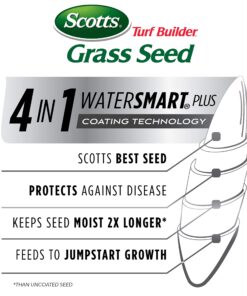 Scotts Turf Builder Grass Seed Sun & Shade Mix, Grows in Extreme Conditions & Spreads for a Durable Lawn, 7 lbs. 1 Pack 7 lb. 50 81ZHrGRHfiL 3