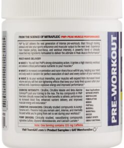 GAT SPORT PMP (Peak Muscle Performance), Pre-Workout, 30 Servings (Raspberry Lemonade) Raspberry Lemonade 15 81ZJnqVkh9L