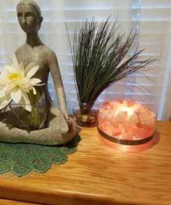 LEVOIT Aria Himalayan Salt Lamp, Pink Rock Large Crystal Natural Himilian Gift Night Light (ETL Certified) Touch Dimmer, 8.5lbs 43 81ZKnUrwWtL