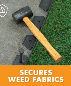 EasyFlex 1989N-24C Spiral Landscape Edging Anchoring Spikes, 24 Count 15 81ZNZrNQHYL