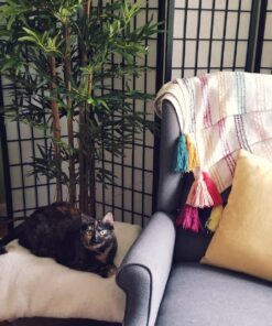 Nearly Natural 5179 5ft. Bambusa Bamboo Silk Tree, 60in. , Green 60 in 51 81ZOi358dUL