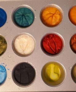 MEYSPRING Two Tone Collection - Mica Powder for Epoxy Resin - New Generation of Epoxy Resin Color Pigment - 100% Mineral, Skin-Safe, and Inert Pigment Powder for Epoxy Resin (Pigment Powder Set 100g) 49 81ZQMmtIVhL